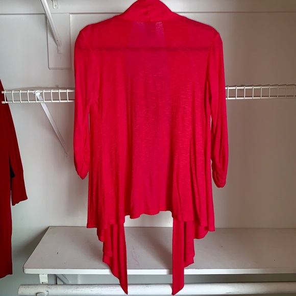 3/4-length Sleeve Lightweight Cardigan - Picture 2 of 4